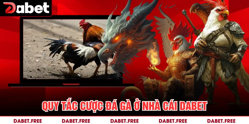 Quy tắc cược đá gà ở nhà cái Dabet 